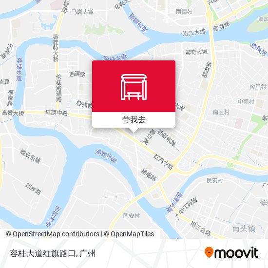 容桂大道红旗路口地图