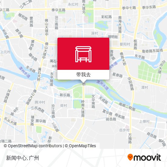 新闻中心地图