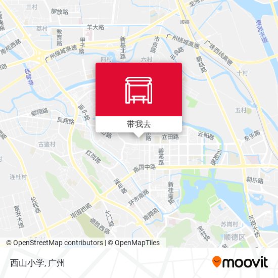 西山小学地图