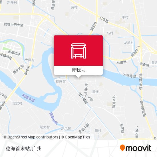 稔海首末站地图