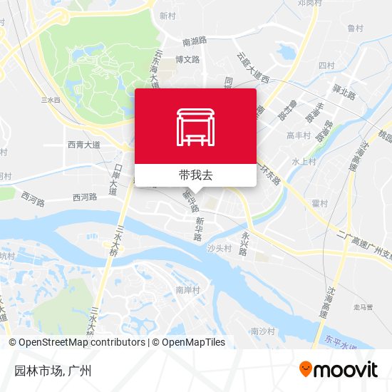 园林市场地图