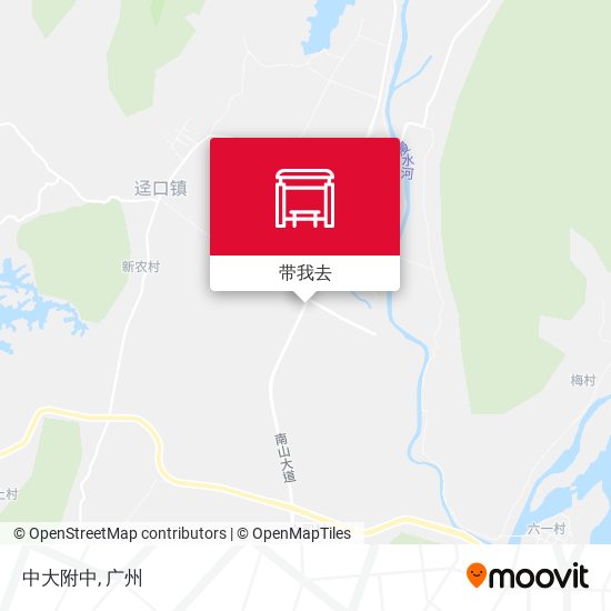 中大附中地图