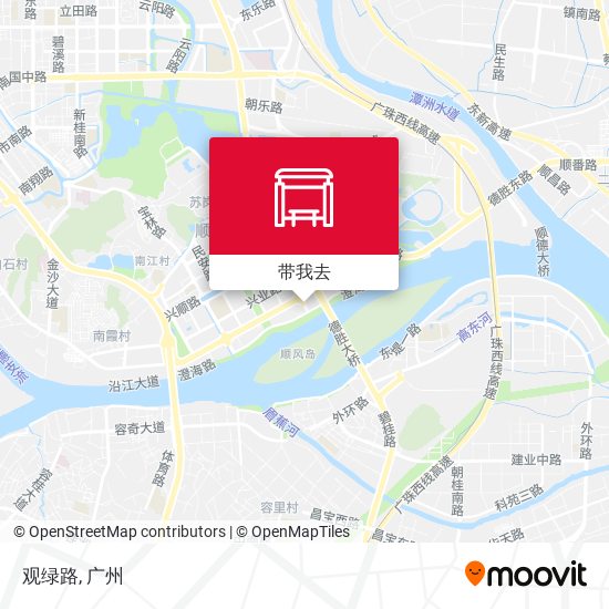 观绿路地图
