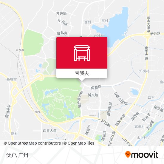 伏户地图