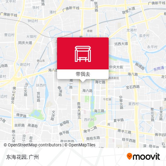 东海花园地图