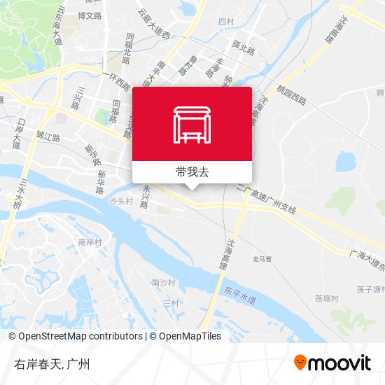 右岸春天地图