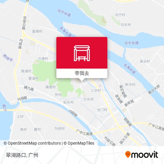 翠湖路口地图