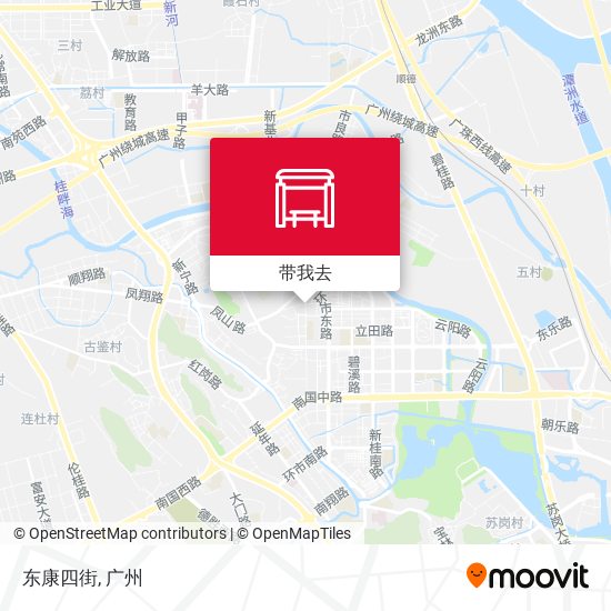 东康四街地图