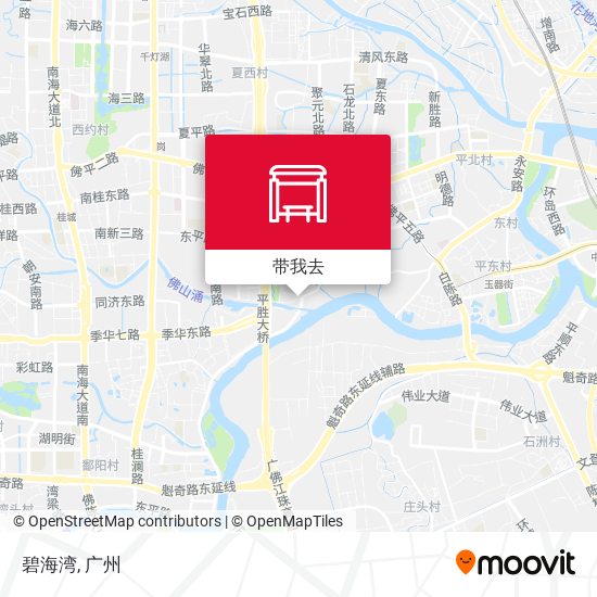 碧海湾地图
