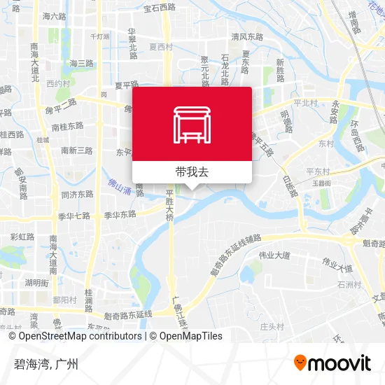 碧海湾地图
