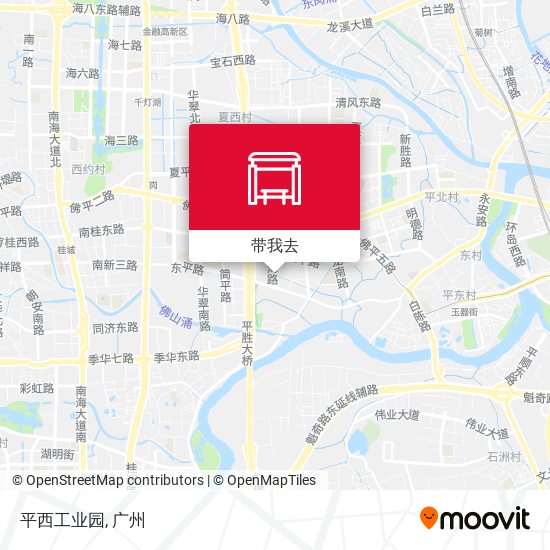 平西工业园地图