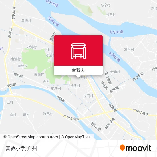 富教小学地图