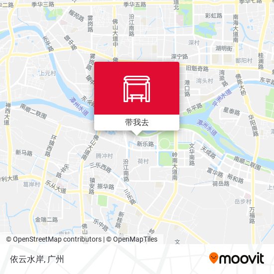 依云水岸地图