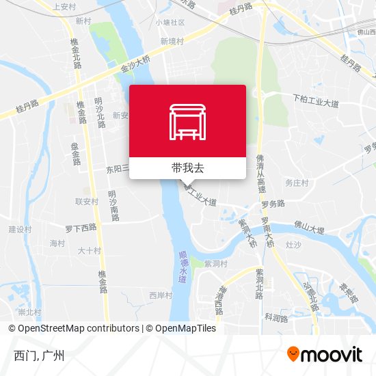 西门地图