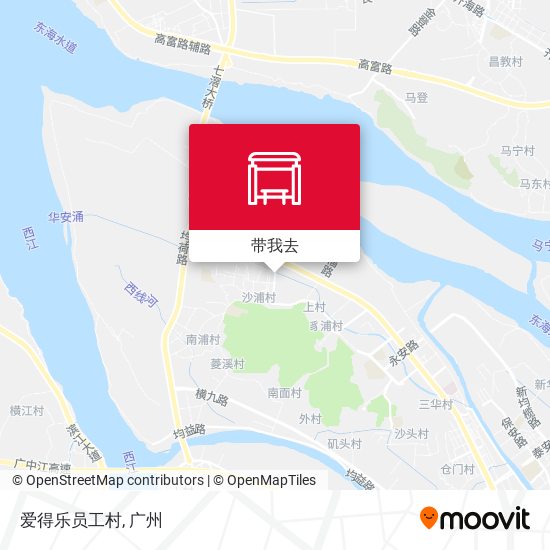 爱得乐员工村地图