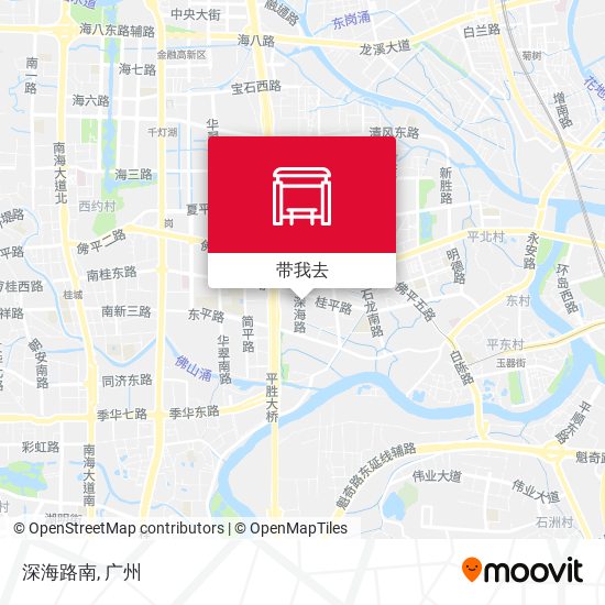 深海路南地图
