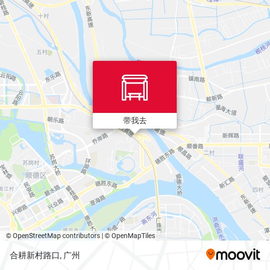 合耕新村路口地图