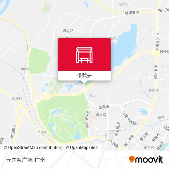 云东海广场地图