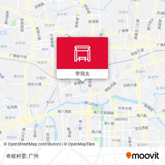 奇槎村委地图