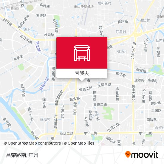 昌荣路南地图
