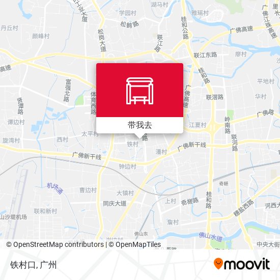 铁村口地图