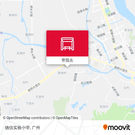 德信实验小学地图
