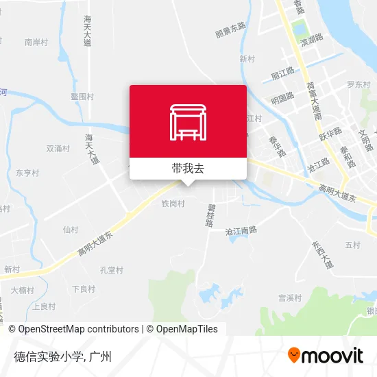 德信实验小学地图