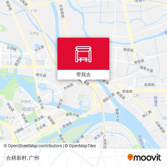 合耕新村地图