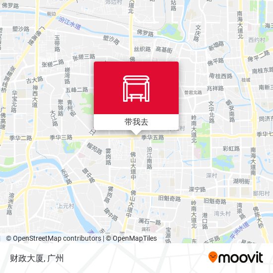 财政大厦地图