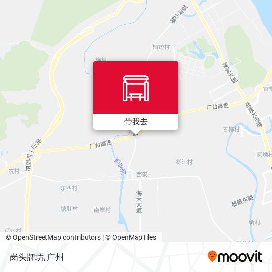 岗头牌坊地图