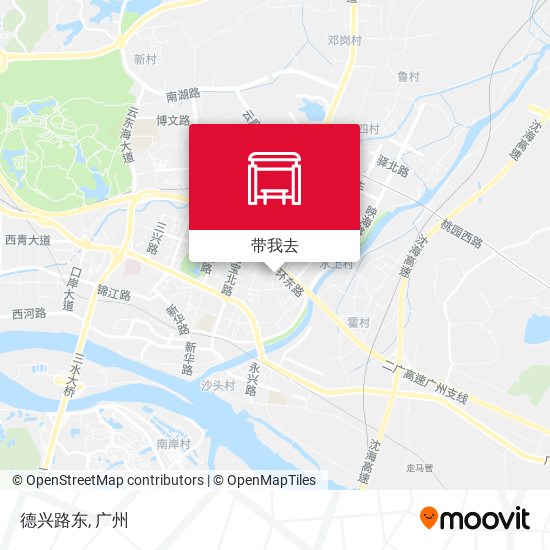 德兴路东地图
