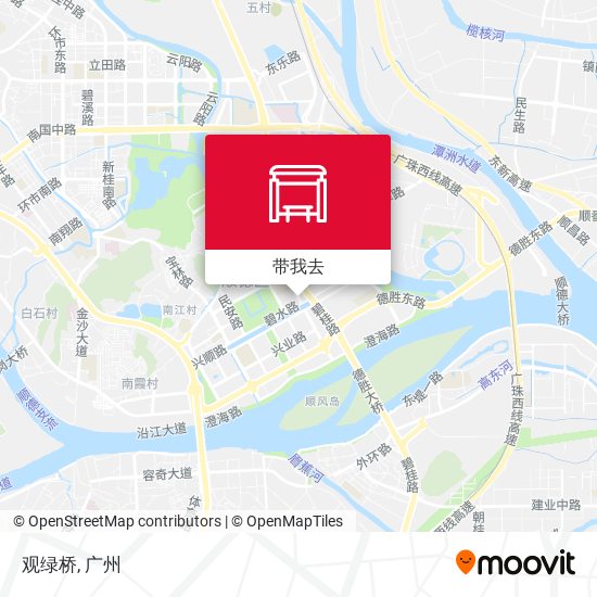 观绿桥地图