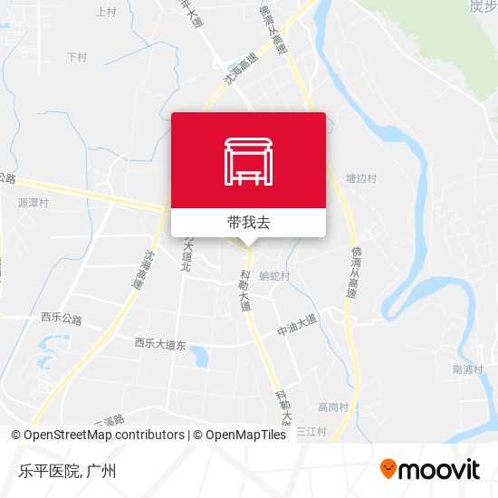 乐平医院地图