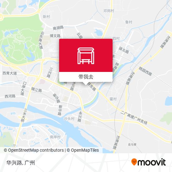华兴路地图