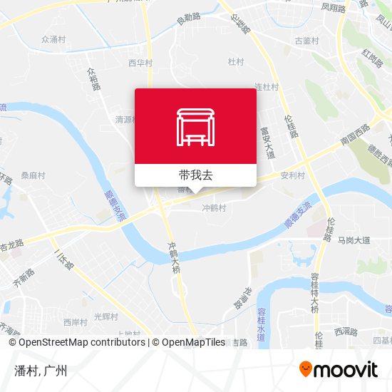 潘村地图