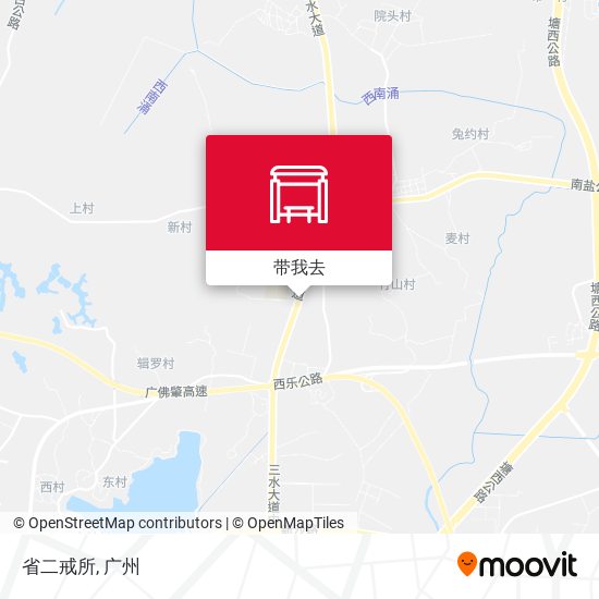 省二戒所地图