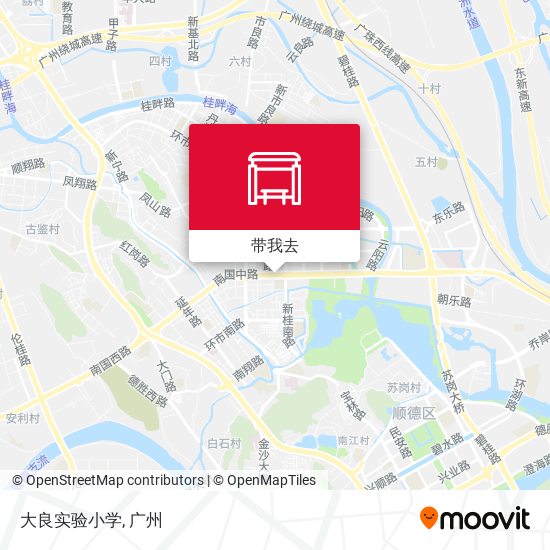 大良实验小学地图