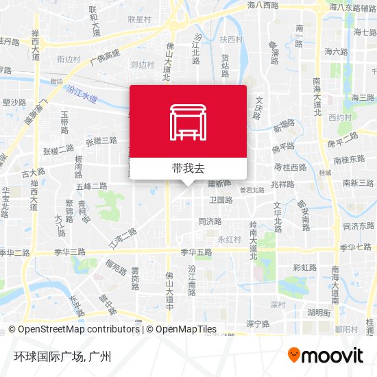环球国际广场地图