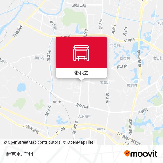 萨克米地图