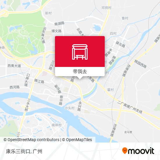 康乐三街口地图