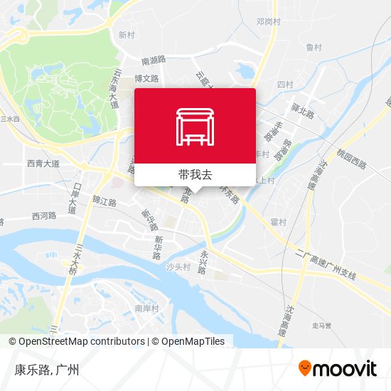 康乐路地图