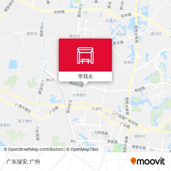广东瑞安地图