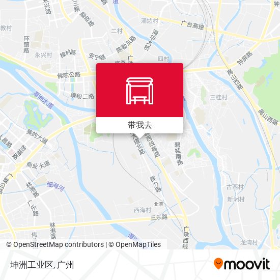坤洲工业区地图