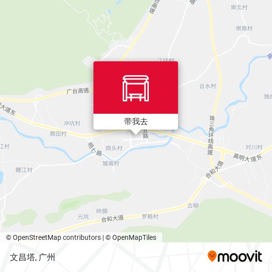 文昌塔地图