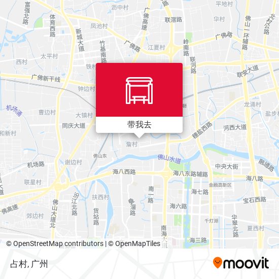 占村地图