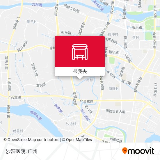 沙滘医院地图