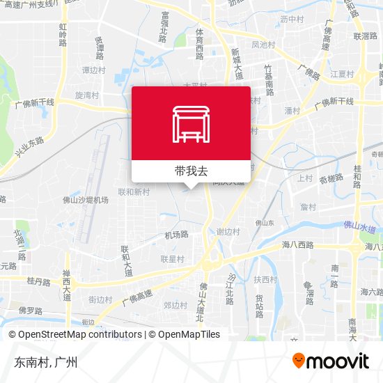 东南村地图