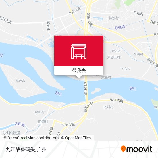 九江战备码头地图