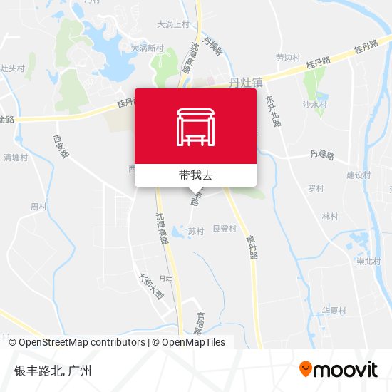 银丰路北地图