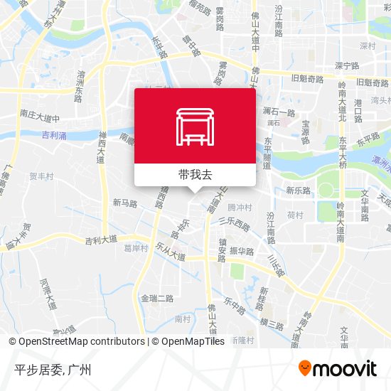平步居委地图